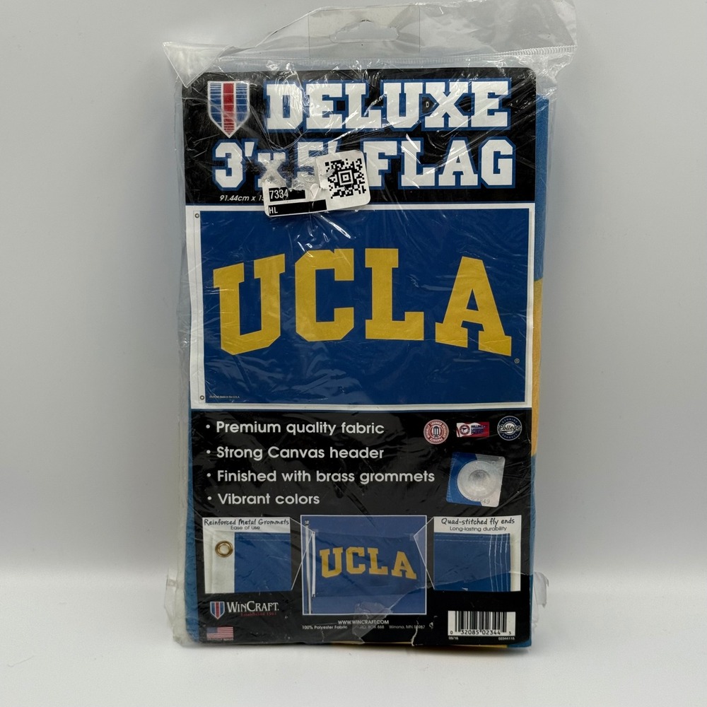 WinCraft UCLA Bruins Deluxe Flag 3x5 Blue Gold NCAA Collegiate Licensed NEW